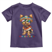 Yorkie De Mayo Toddler T Shirt Cinco De Mayo Dog Lover