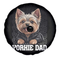 Proud Yorkshire Terrier Dad Spare Tire Cover Fathers Day Dog Lover Gift