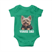 Proud Yorkshire Terrier Dad Baby Onesie Fathers Day Dog Lover Gift