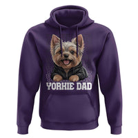 Proud Yorkshire Terrier Dad Hoodie Fathers Day Dog Lover Gift