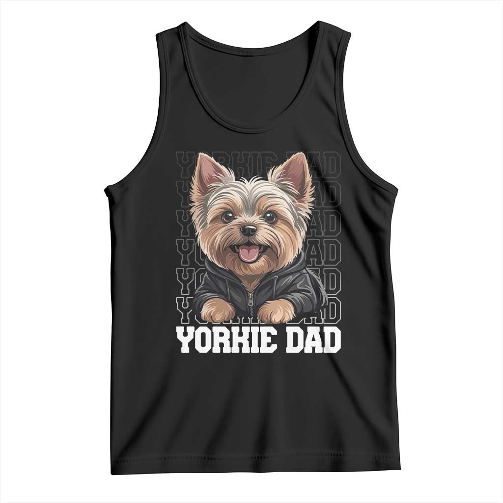 Proud Yorkshire Terrier Dad Tank Top Fathers Day Dog Lover Gift