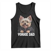 Proud Yorkshire Terrier Dad Tank Top Fathers Day Dog Lover Gift