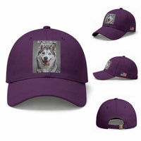 Funny Siberian Husky Meme Baseball Cap My Name Is Stop That