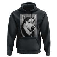 Smoking Siberian Husky Meme Hoodie Funny Dog Face Gift For Dog Lovers