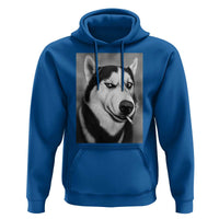 Smoking Siberian Husky Meme Hoodie Funny Dog Face Gift For Dog Lovers
