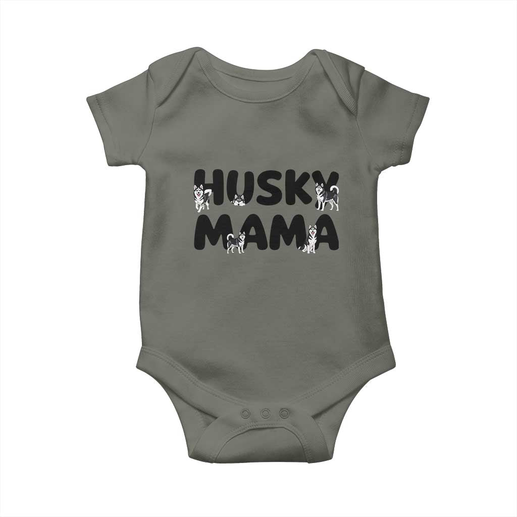 Proud Husky Mama Baby Onesie Siberian Husky Mothers Day Gift