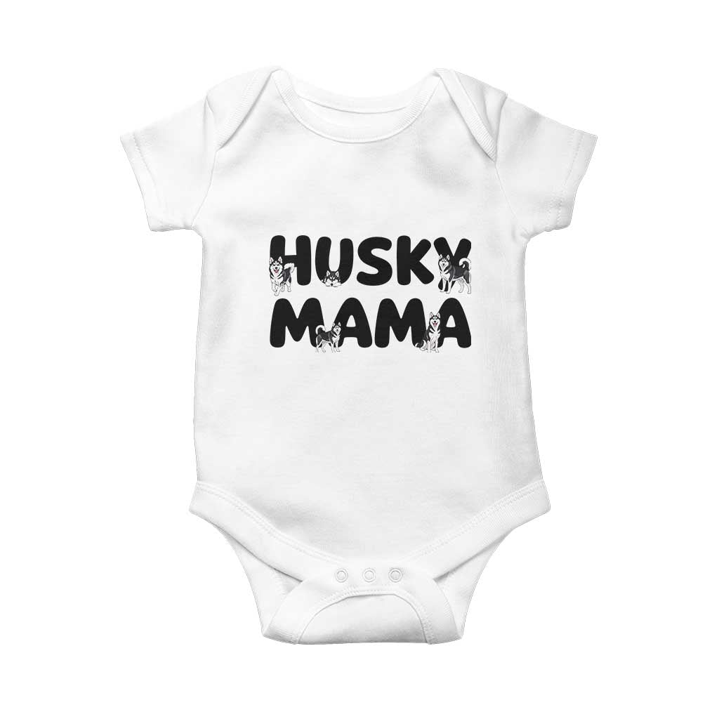 Proud Husky Mama Baby Onesie Siberian Husky Mothers Day Gift