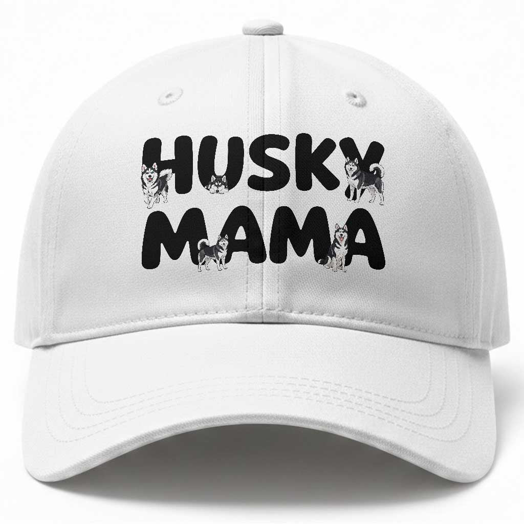 Proud Husky Mama Baseball Cap Siberian Husky Mothers Day Gift