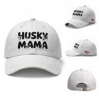 Proud Husky Mama Baseball Cap Siberian Husky Mothers Day Gift