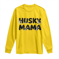 Proud Husky Mama Long Sleeve Shirt Siberian Husky Mothers Day Gift