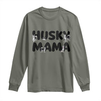 Proud Husky Mama Long Sleeve Shirt Siberian Husky Mothers Day Gift