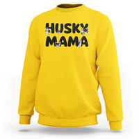 Proud Husky Mama Sweatshirt Siberian Husky Mothers Day Gift