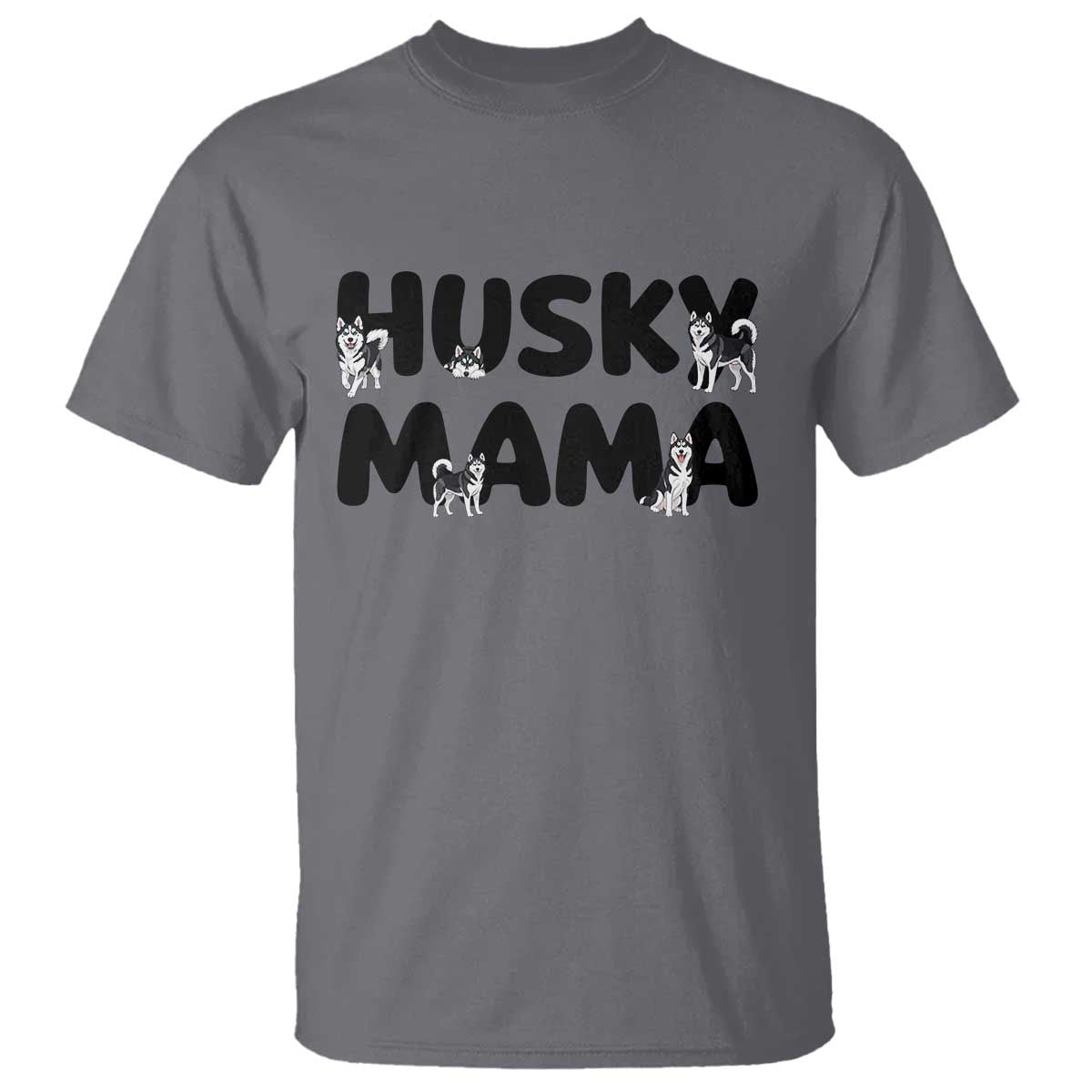 Proud Husky Mama T Shirt Siberian Husky Mothers Day Gift
