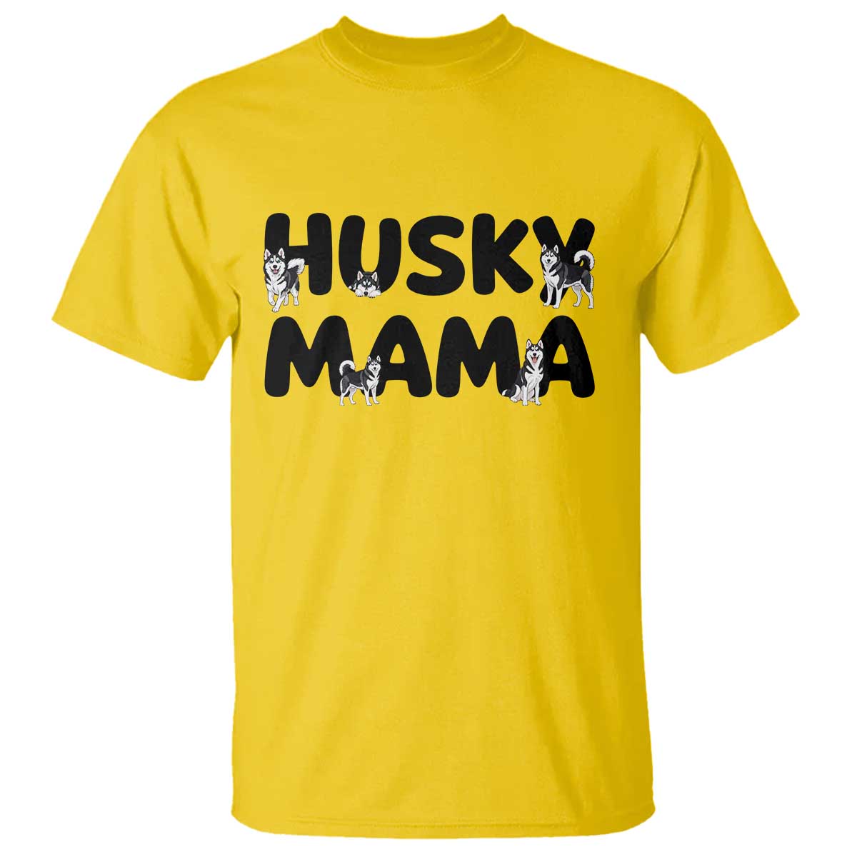 Proud Husky Mama T Shirt Siberian Husky Mothers Day Gift