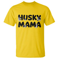 Proud Husky Mama T Shirt Siberian Husky Mothers Day Gift