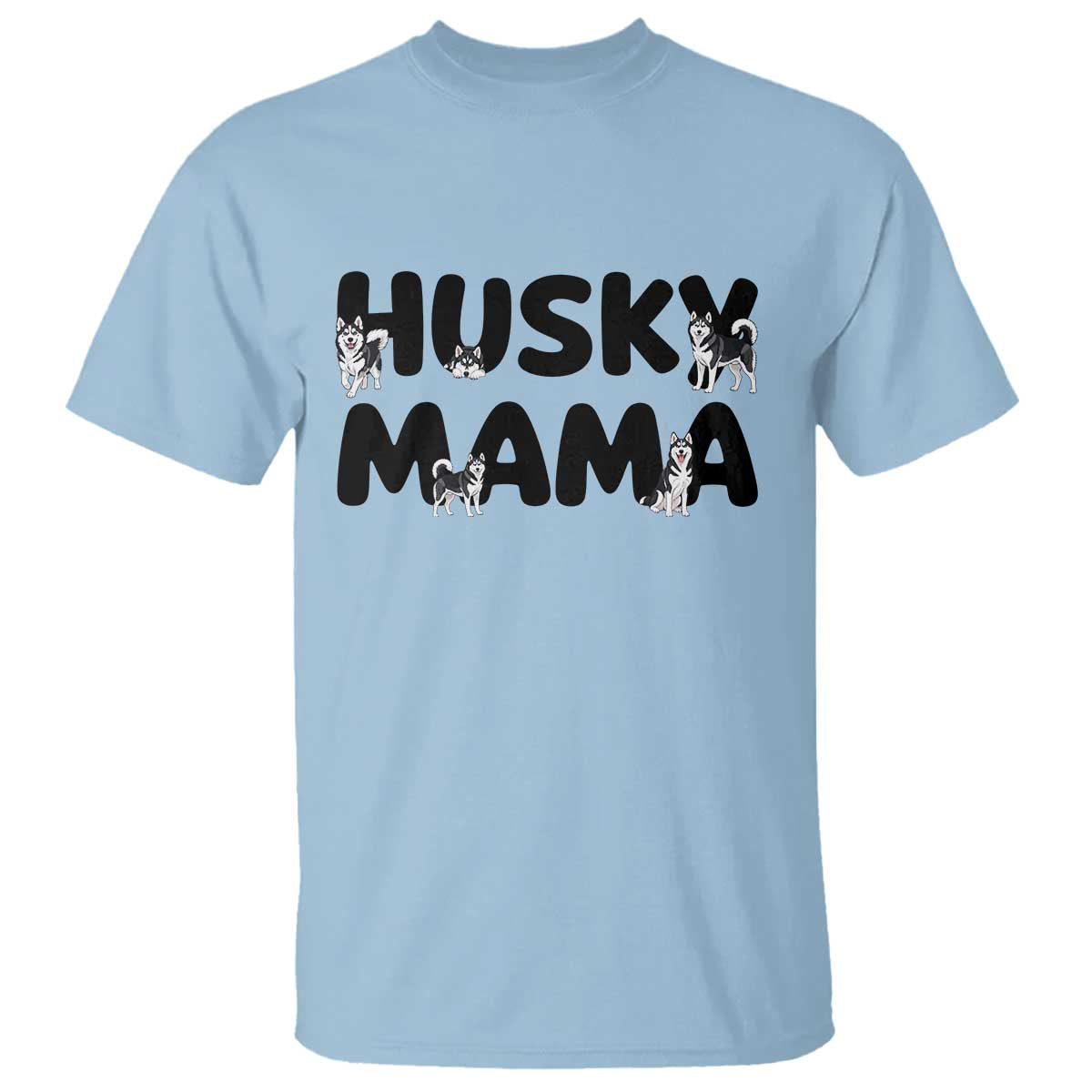 Proud Husky Mama T Shirt Siberian Husky Mothers Day Gift