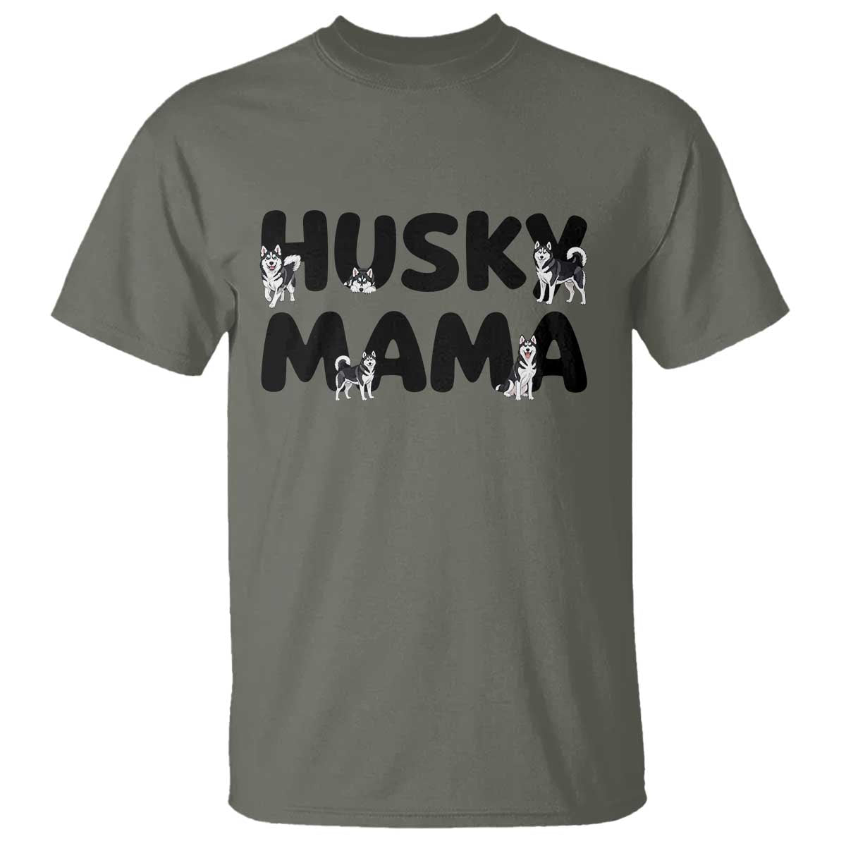 Proud Husky Mama T Shirt Siberian Husky Mothers Day Gift