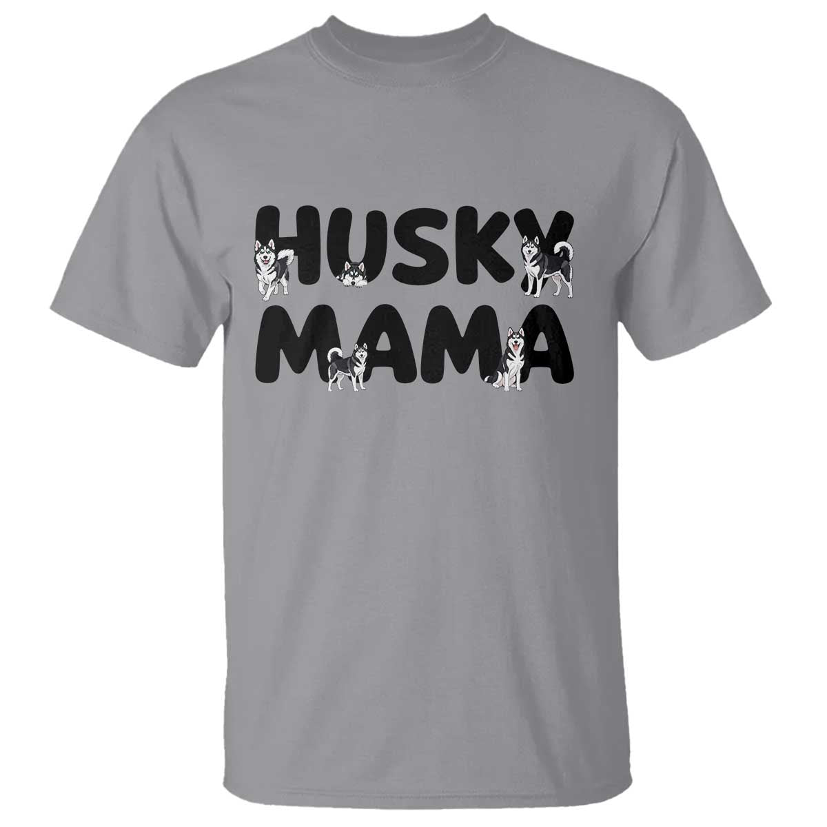 Proud Husky Mama T Shirt Siberian Husky Mothers Day Gift