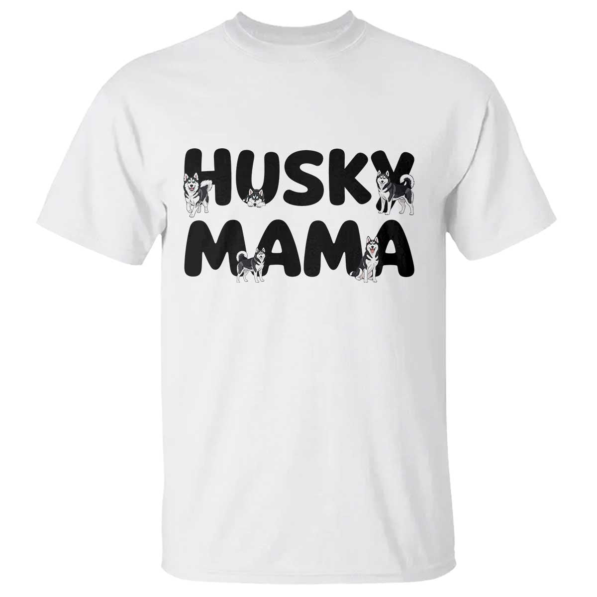 Proud Husky Mama T Shirt Siberian Husky Mothers Day Gift