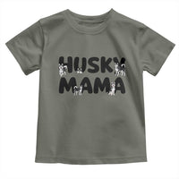 Proud Husky Mama Toddler T Shirt Siberian Husky Mothers Day Gift