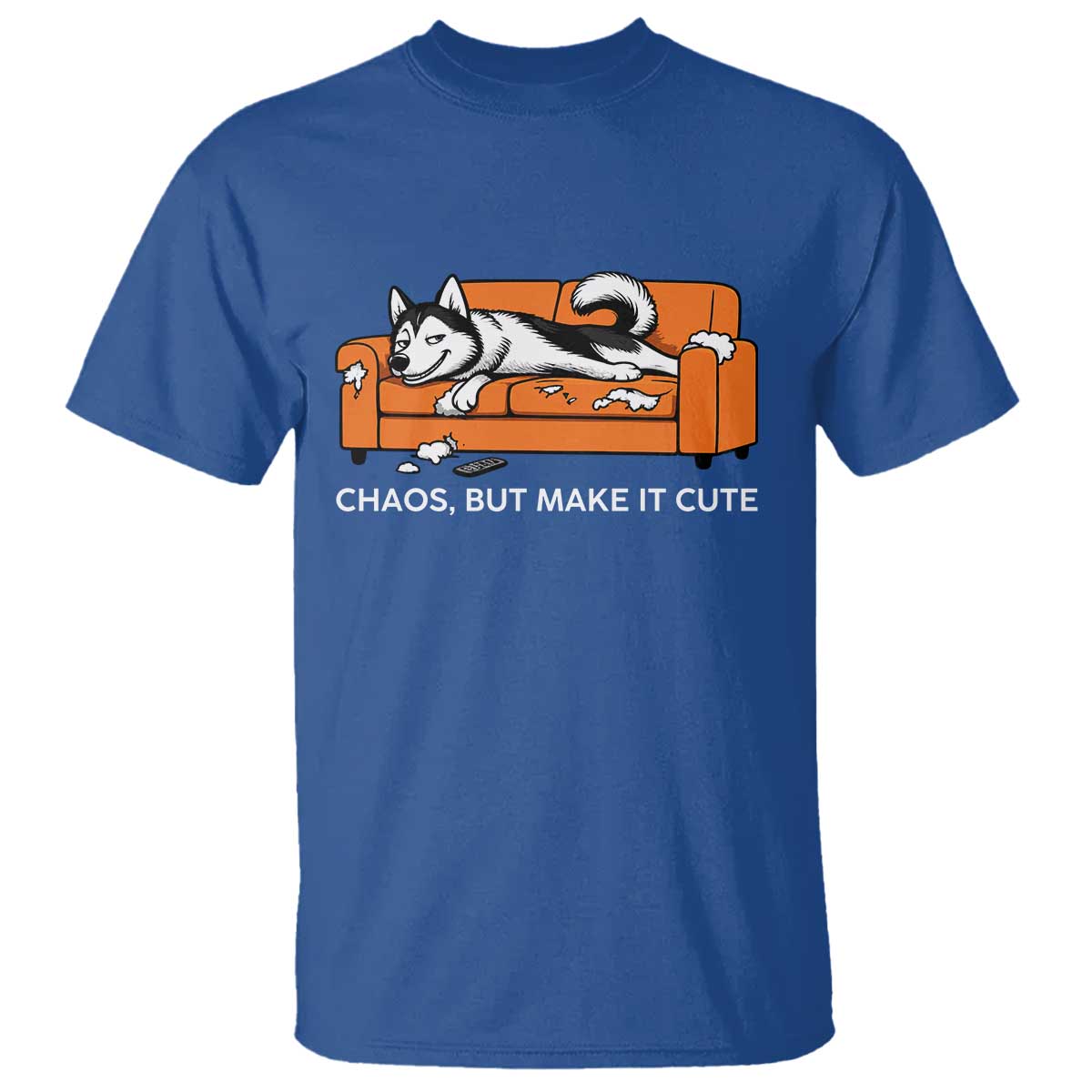 Mischievous Husky Owner Gift T Shirt Chaos But Make It Cute
