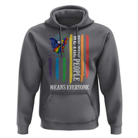 Patriotic Rainbow Pride American Eagle Hoodie We The People LGBT Pride