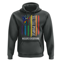 Patriotic Rainbow Pride American Eagle Hoodie We The People LGBT Pride