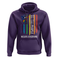 Patriotic Rainbow Pride American Eagle Hoodie We The People LGBT Pride