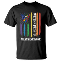 Patriotic Rainbow Pride American Eagle T Shirt We The People LGBT Pride