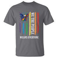 Patriotic Rainbow Pride American Eagle T Shirt We The People LGBT Pride