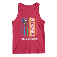 Patriotic Rainbow Pride American Eagle Tank Top We The People LGBT Pride