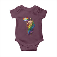Christian LGBTQ Support Baby Onesie Jesus Loves Everyone