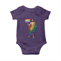 Christian LGBTQ Support Baby Onesie Jesus Loves Everyone