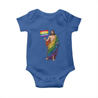 Christian LGBTQ Support Baby Onesie Jesus Loves Everyone