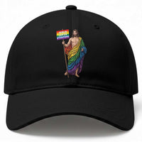 Christian LGBTQ Support Baseball Cap Jesus Loves Everyone