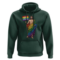 Christian LGBTQ Support Hoodie Jesus Loves Everyone