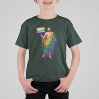 Christian LGBTQ Support T Shirt For Kid Jesus Loves Everyone