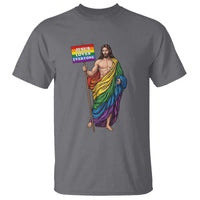 Christian LGBTQ Support T Shirt Jesus Loves Everyone