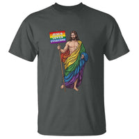 Christian LGBTQ Support T Shirt Jesus Loves Everyone