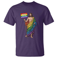 Christian LGBTQ Support T Shirt Jesus Loves Everyone