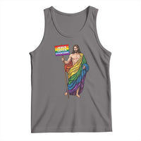 Christian LGBTQ Support Tank Top Jesus Loves Everyone