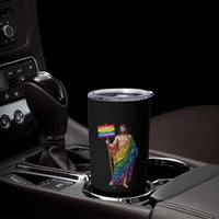 Christian LGBTQ Support Tumbler Cup Jesus Loves Everyone
