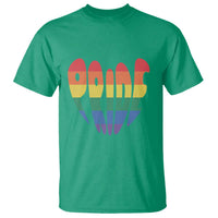 Rainbow Heart Pride T Shirt LGBTQ Support Graphic