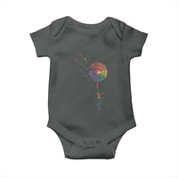 Be You LGBT Rainbow Dandelion Baby Onesie Pride Month Support