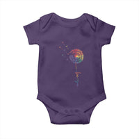 Be You LGBT Rainbow Dandelion Baby Onesie Pride Month Support