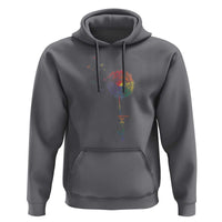 Be You LGBT Rainbow Dandelion Hoodie Pride Month Support