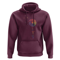 Be You LGBT Rainbow Dandelion Hoodie Pride Month Support