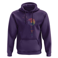 Be You LGBT Rainbow Dandelion Hoodie Pride Month Support