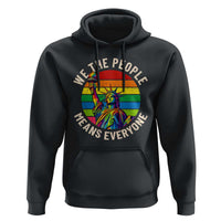 Rainbow Statue Of Liberty LGBTQ Pride Hoodie We The People Means Everyone