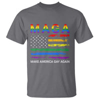 Make America Gay Again LGBTQ Pride T Shirt Funny Political Pride Graphic